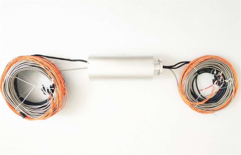 Optical fiber combined slip ring DHS150-32-8F (6.3kg)
